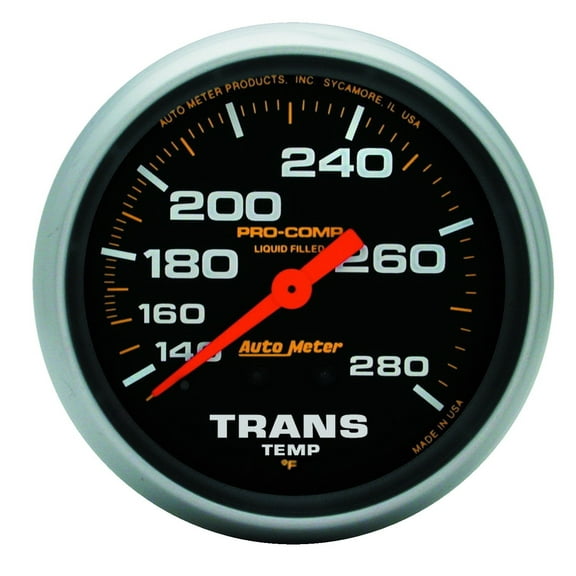 AUTO METER 5451 Pro-Comp Liquid-Filled Mechanical Transmission Temp Gauge