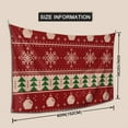 thumbnail image 5 of XMXT Wall Tapestry Hanging, Christmas Knit Prints Wall Decor Tapestry for Bedroom Living Room Dorm, 60 x 40 inches, 5 of 9