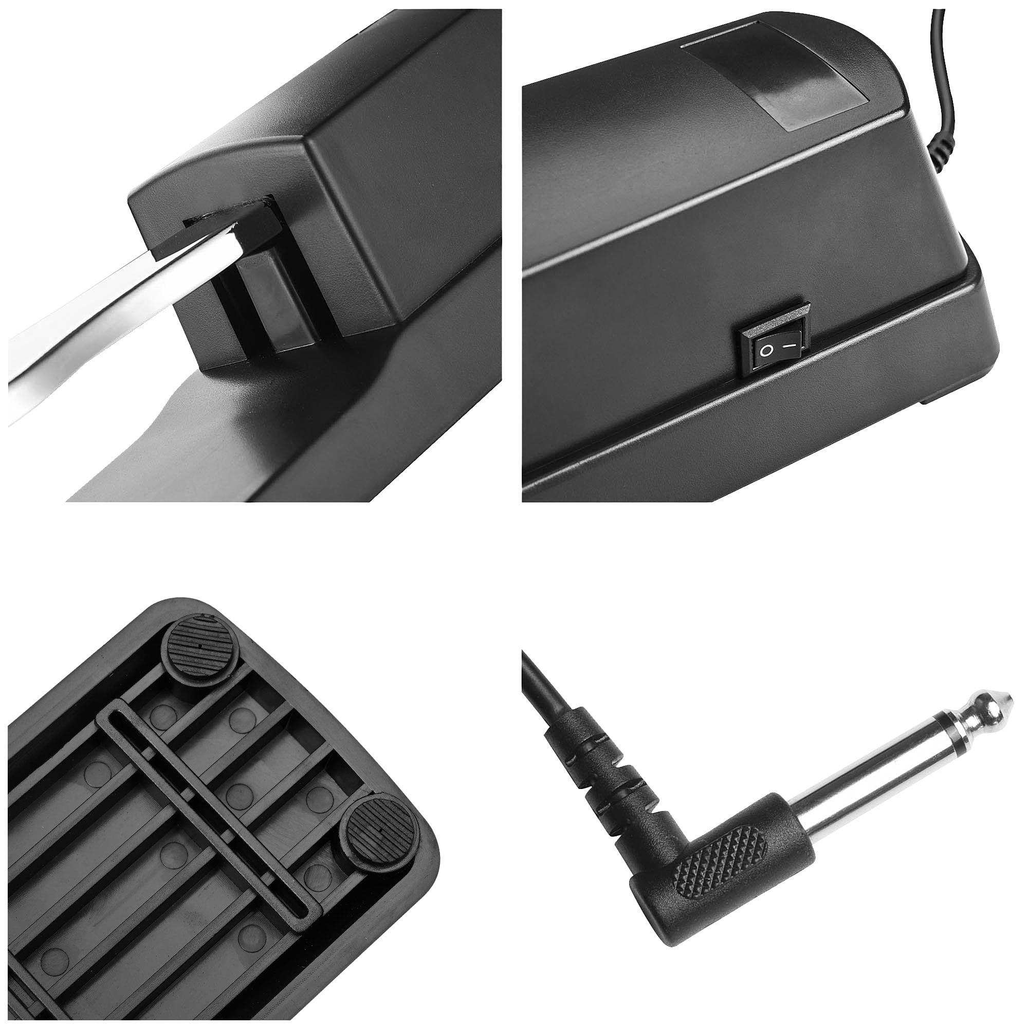 Universal Piano Sustain Pedal With Polarity Switch, Design Compatible