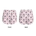 thumbnail image 5 of Picia Cute Cupcake Pattern Women's 2 in 1 Athletic Running Shorts High Waisted Workout Casual Gym Sweat Shorts with Comfy Liner Zipper Pockets-XX-Large, 5 of 9