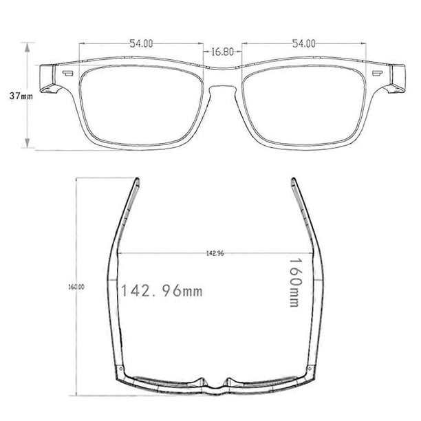 Smart o Glasses with BT, Polarized/Anti-Blue Light Smart Glasses Built-in Mic & Speakers for Clear Songs & Calls