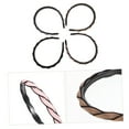 thumbnail image 3 of ELAYARD Lightweight Cloth Hairbands for Women, Chic Toothed Headbands in Assorted Colors, Perfect for Face Washing, 4pcs Set, 3 of 7