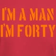 thumbnail image 3 of CafePress - I'm A Man I'm 40 T Shirt - Men's Classic Graphic Cotton T-Shirt, 3 of 4