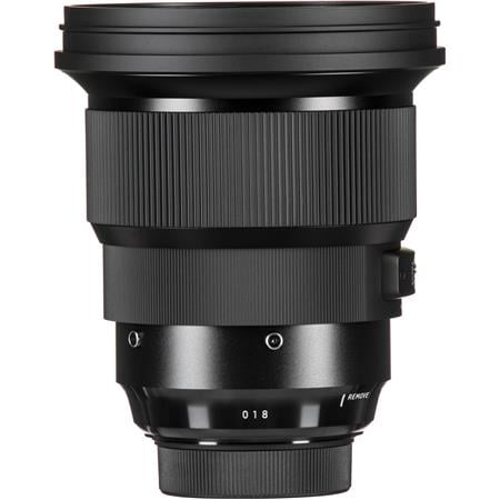 Sigma - Art 105mm f/1.4 DG HSM Telephoto Lens for Nikon F - Black