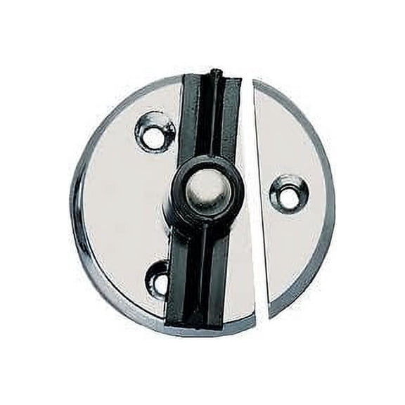 Seachoice 35951 Chrome Plated Zinc Door Button with Spring