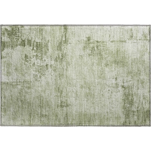 Dalyn Rugs Premium Machine Washable Mayfield AMF1062 Olive 1'8" x 2'6" Rug