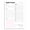 B, variant on Yammee Daily Fitness Meal Planner Notebook Workout Meal Tracking Journal Notepads