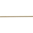 thumbnail image 3 of 14K Yellow Gold 1.8mm Solid Diamond Cut Spiga Chain 24 Inch, 3 of 5