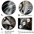 thumbnail image 3 of Designart "Stalking Leopard In The Jungle II" Animals Leopard Canvas Prints, 3 of 7