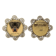 thumbnail image 1 of Broche de flores Rottweiler Unbranded, 1 of 3