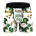 thumbnail image 4 of Caleçons Respirants et Confortables pour Hommes avec Impression de la Saint-Patrick, 4 of 7