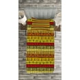 thumbnail image 3 of Ambesonne African Quilted Bedspread Set 2 Pcs, Tribal, Twin Size, Multicolor, 3 of 3