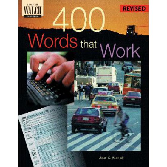 400 Words That Work A Life Skills Vocabulary Program - 
