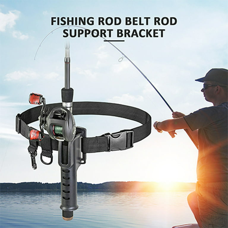 Kiplyki Wholesale Fishing Rod Belt Rod Support Bracket Portable Luya Waist  Bracket Fishing Gear