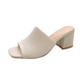 thumbnail image 2 of ATENAR Sandals for Women Comfortable Slide Womens Sandals Open Toe Womens Shoes Black 9, 2 of 9