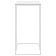 thumbnail image 2 of vidaXL Side Table White 40x30x59 cm Engineered Wood, 2 of 5