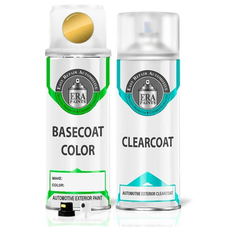 ERA Paints W2B - Glowing Yellow Metallic for HYUNDAI Exact Match Touch Up Paint Spray - Essential Kit