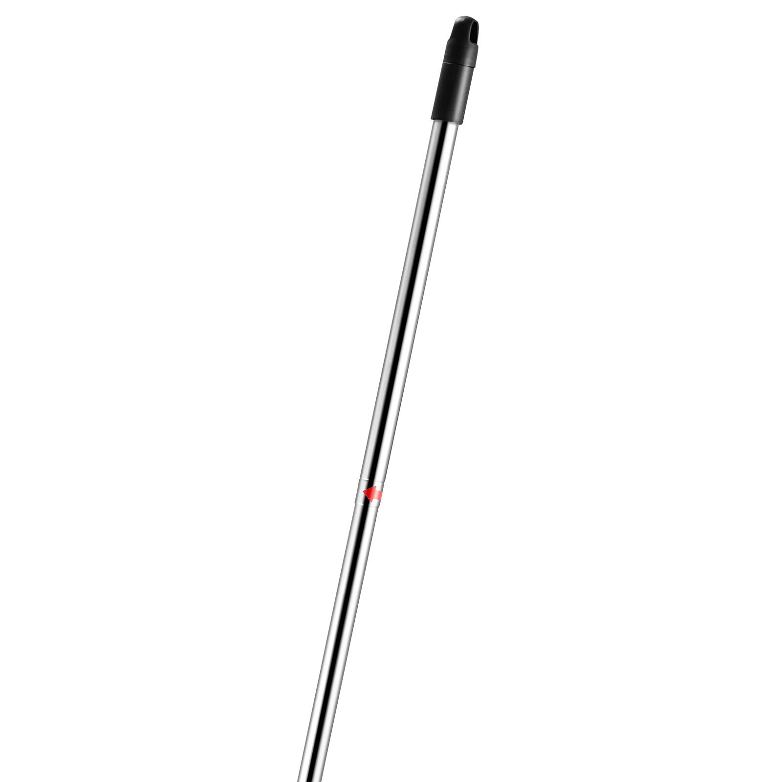 Magnetic Sweeper 15 Inch, 8 lbs Capacity with Telescoping Handle 17.52-40.94 Inch, Ergonomic Rubber Handle, 2.95 Inch Wheels for Garage Construction Sites