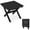 Black, variant on Costway Outdoor Folding Side Table Weather-Resistant HDPE Adirondack Table Gray