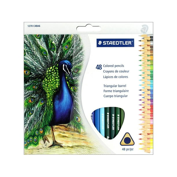 Staedtler Triplus Finliner Colored Pencils, 48 Count