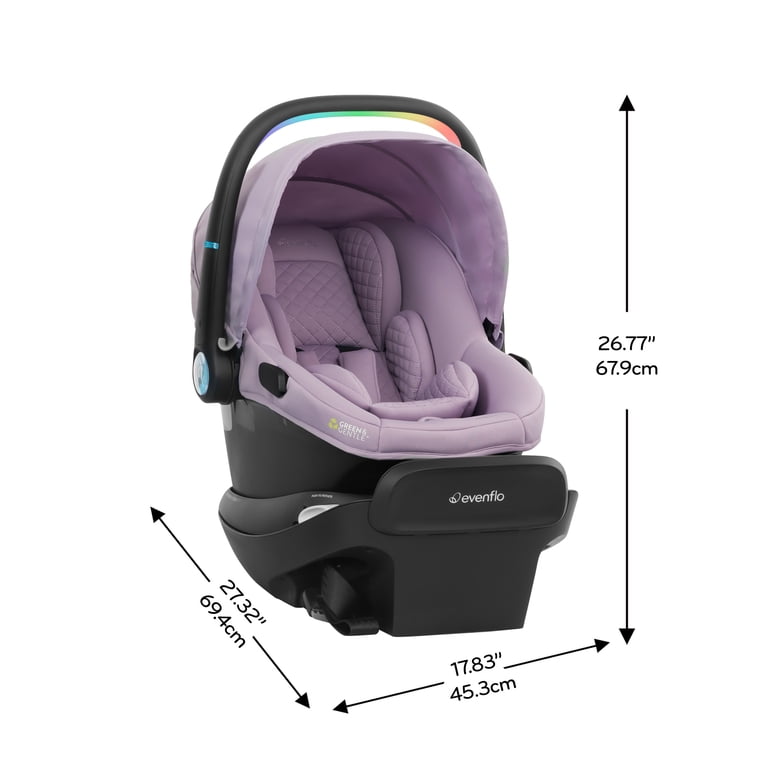 infant travel stroller Oxford Cabin Lightweight Travel Stroller with Mico Pro+ Infant Car Seat in Sea Shadow main image 0