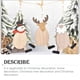 thumbnail image 4 of Bearachild Colgante de piezas de de Navidad, adornos colgantes de dibujos animados, placa de alce, accesorios de bricolaje de Navidad, colgador, Kits de decoración para fiestas, 4 of 6