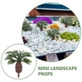 thumbnail image 2 of Shisuyan 10pcs Small Tree Model Miniature Plant Sand Table Trees Landscape Tree Models, 2 of 9