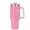 Pink, variant on 40oz Bling Rhinestone Tumbler, Double Wall Vacuum Insulated Stainless Steel Travel Mug