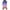 Pink-tie dye, variant on YanHoo Women's Plus Size Dresses Short Sleeve V Neck Sundress Loose Casual T-Shirt Dress with Pockets