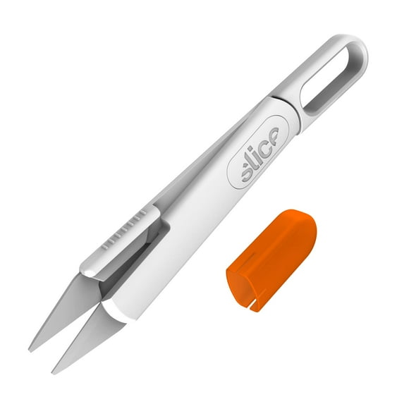 Slice Self-Opening Scissors Finger-Friendly Blade Lasts up to 11x Longer Than Steel, 1 Pack