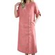 thumbnail image 2 of Largo Vestido de Verano Fluido con Botones, Ropa de Color Sólido, Longitud de Rodilla, Vestido Fluido Suelto para Mujeres con Bolsillos, 2 of 9