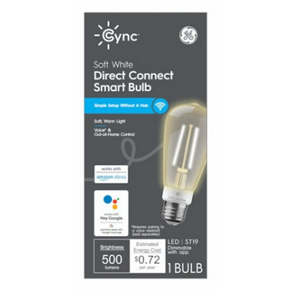 GE 6W ST19 Smart Bulb -93130184