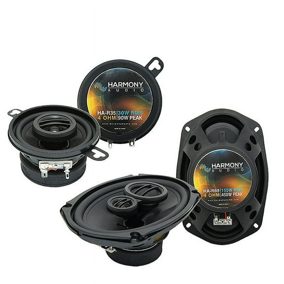 Plymouth Volare 1976-1980 OEM Speaker Upgrade Harmony R35 R69 Package New