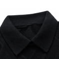 thumbnail image 5 of Wdgfv Men's Sweater Coat Heavyweight Knit Pullover Long Sleeve Round Neck Comfortable Warm Casual Outerwear For Autumn Winter Season, 5 of 6