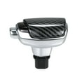 thumbnail image 2 of Car Modified Automatic Stick Gear Knob Gear Lever Shifter Short Lever Glossy Black Replacement for, 2 of 7