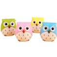 thumbnail image 1 of Owl-Shaped Double Hole Pencil Sharpener 4-Pack - Plastic Blade Sharpener for Precise Lead Lengths, 1 of 5