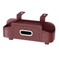 thumbnail image 4 of funtasica Car Back Seat Organizer Storage Box Hanging Headrest Back Seat Organizer Red, 4 of 9