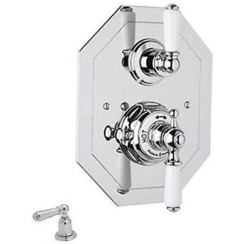 Rohl U5555L Perrin and Rowe Thermostatic Shower Valve Trim, Available