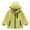 Green, variant on Girls Hooded Jacket Waterproo𝖿 Windbreaker Lightweight Rain Coat Pockets 3-14 Years Kids Outerwear Rainwear Spring Autumn Trench Coat