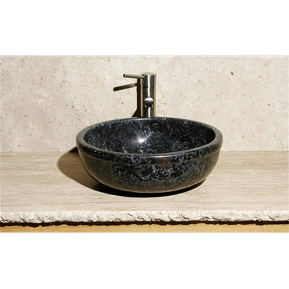 Allstone V-Vr166L-Nrp Vessel, Night Rose Polished