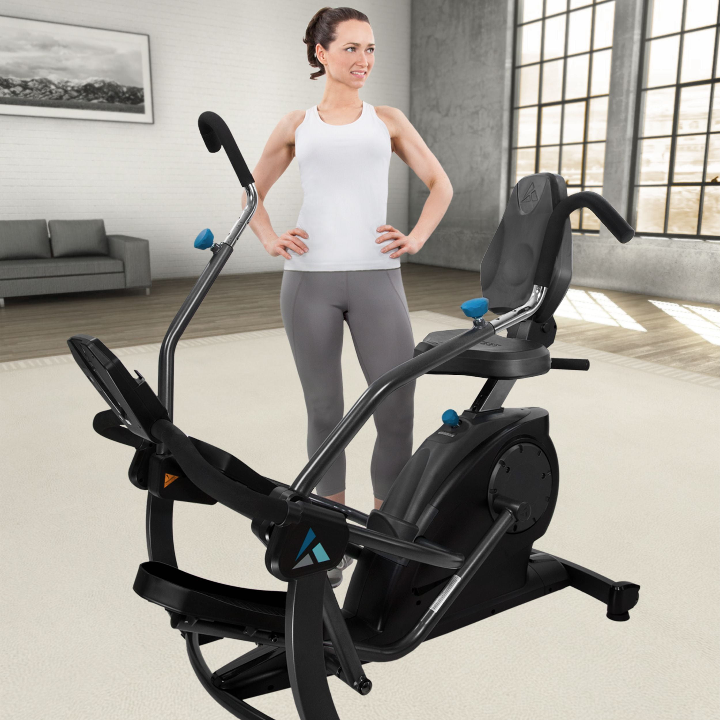 Teeter FreeStep Recumbent Cross Trainer 