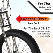 Tracer Avalon GT7 26 inch Men Beach Cruiser,Matte Gray,7 Speed,Disc Brake Bike,Hi-Rise Handlebar