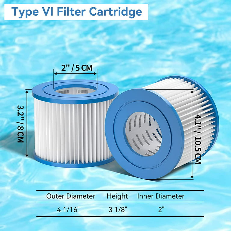 filtre de piscine intex type S1 jacuzzi ou Lay-Z-Spa VI biofoam