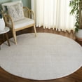 thumbnail image 4 of Safavieh Abstract Bailey Striped Area Rug, Ivory/Beige, 6' x 6' Round, 4 of 10