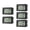 Black, variant on Mini LCD Digital Thermometer Hygrometer Fahrenheit Degree Temperature Humidity Meter Indoor ,Simple Operation