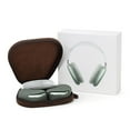thumbnail image 5 of Leather Case Headphones Storage Bag with Hand Straps for Headphones Protective Storage Box, 5 of 8