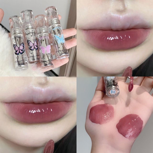 Hot6sl Ofertas de La Semana Lápiz Labial Hidratante Mirror Lip Glaze de Vidrio Lápiz Labial Mirror