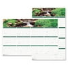 House Of Doolittle 397 Earthscapes Waterfalls of the World Reverse/Erase Yearly Wall Calendar 24 x 37