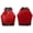 Red, variant on MSemis Kids Girls Glitter Dance Crop Vest Sleeveless Tank Tops
