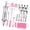 Pink, variant on AOOOWER High Quality 34 Piece Baking Set With Various Tip For Cookie And Cupcakes
